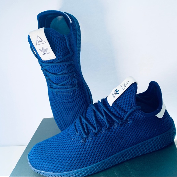 adidas tennis hu pharrell solid dark blue